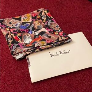 Nicole Miller Vintage Barbie scarf